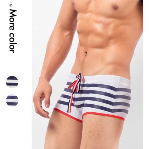 2021 New Pocket Quick Dry Swimming Shorts For Men Swimwear Man Swimsuit Swim Trunks Summer Bathing Beach Wear Surf Boxer Brie