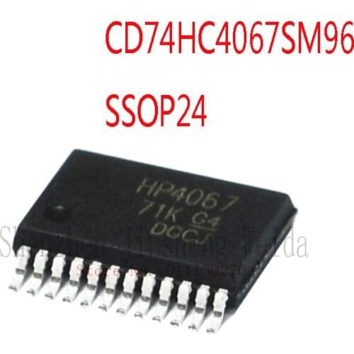 CD74HC4067SM96G4 24-SSOP CD74HC4067SM96 4067 CD74HC4067 SSOP CD74HC4067S HC4067SM96G4 HC4067 74HC4067 SS new original In Stock