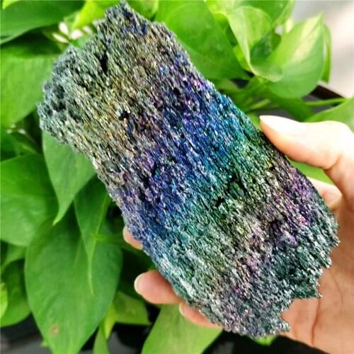 Wholesale Natural Rock Seven Color Ore Minerals Rough Rainbow Quartz Crystal Mineral Specimens For Home Decoration