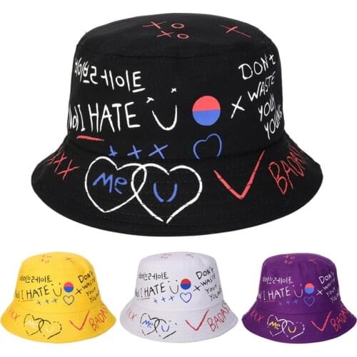 Bucket Hat Buckets Hats Summer Flat Hat Women Men Fisherman Cap Cotton Caps Wild Band Fishing Hats Unisex Casual Sunhat Suncap