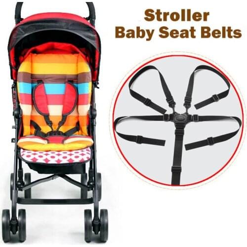 Free shipping Child tricycle baby stroller seat belts dining chair bandage buggiest five point safety belt