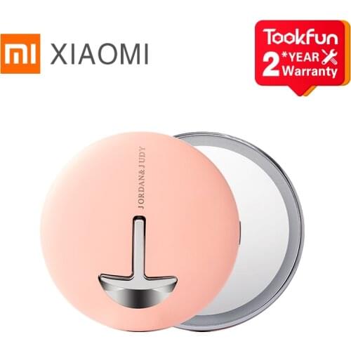 Jotun Judy Handheld LED Fill Light Mirror HD Glass Blu-Ray 800Lux Adjustable Angle 360 Degree Ring Light Portable Makeup Mirror