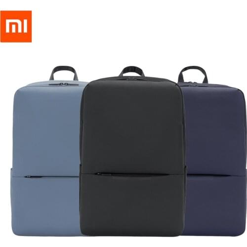 Xiaomi Travel Business Backpack 2 with 3 Pockets Large Zippered Compartments Backpack Polyester 1260D Bags for 15-inch Laptop