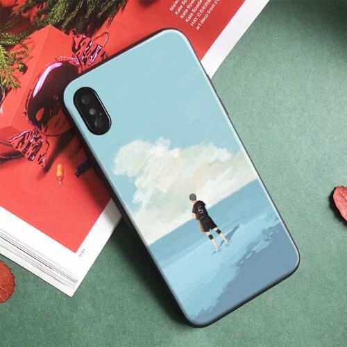Ryunosuke Tanaka Haikyuu!! Anime Phone Case Cover Shell For IPhone SE 6 6s 7 8 6sPlus 7Plus 8Plus X XR XS 11 Pro Max