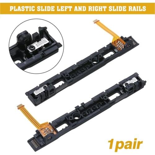 1 Pair Replacement Slider Rail For Nintendo Switch Joy-Con with Flex Repair Left/Right Slider Change Parts For Joy-Con Console