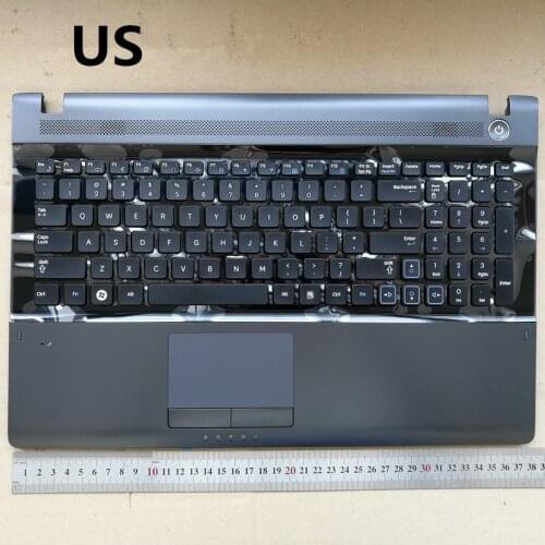 US/Brazil/UK/Germany/Portuguese layout New laptop Keyboard with touchpad palmrest for SAMSUNG RV509 RV511 RV515 RV520