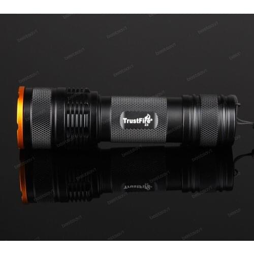 TrustFire Z3 Zoomable Flashlight 5-Mode 1000 Lumens Bulb XM-L2 LED Flashlights MINI Tactical Focus Torch For Bike Hiking Camping