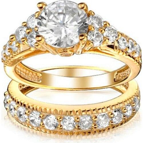 UJBOX Rings With Cubic Zirkonia For Women