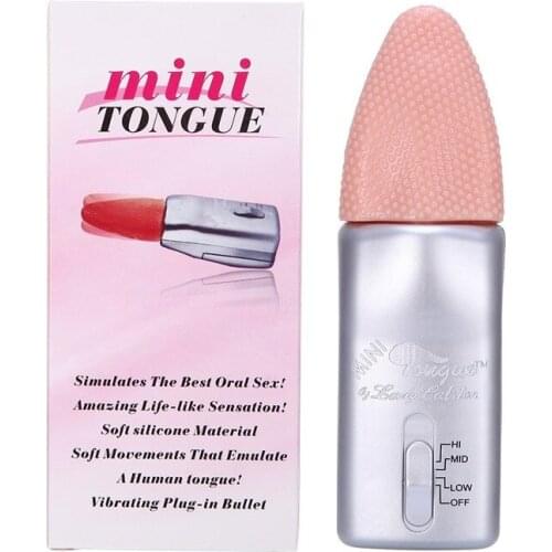 Tongue Model Vibrator Vaginal Ball Powerful Vibrating Adult Goods Couple Flirting Masturbating G-Spot Clit Sex Toys for Women