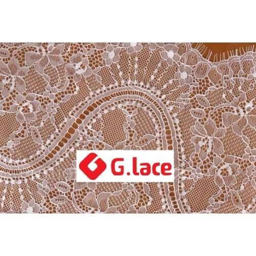 GLace 3M/lot 4style Black and white eyelash lace DIY lace fabric accessories clothing fabric hollow perspective lace TX207