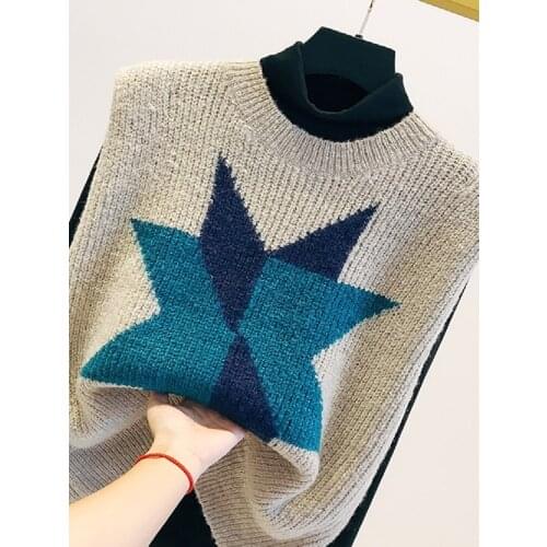 Small Fragrance Round Neck Waistcoat Womens Japanese Vest 2021 Spring New Loose Polygon Sleeveless Knitting Top