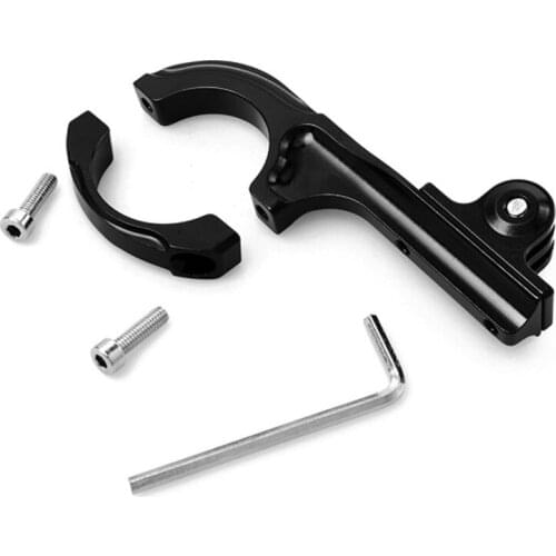 20pcs Aluminum Alloy Long Bicycle Bike Handlebar Clamp Clip Mount For GoPro Hero 5 4 3 Session SJCAM Sport Camera Accessories