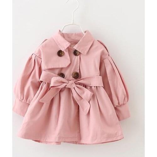 2020 Boys Girls Spring Fall Windbreaker Jacket Cotton Coat Children Kids clothes