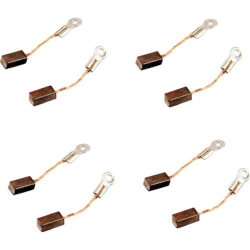 4Pairs Replaceable Carbon Brush Motor Special Parts Wire with 3.2mm interface Used for 540 /Carbon