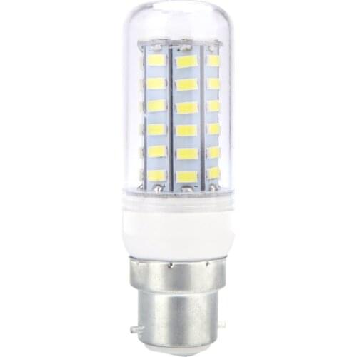 B22 5730 SMD 56 LEDs Corn Light Lamp Bulb Energy Saving 360 Degree White
