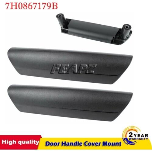 For VW T5 V From 2003 Door Handle Cover Mount Front Left+Right Interior 7H0867179B