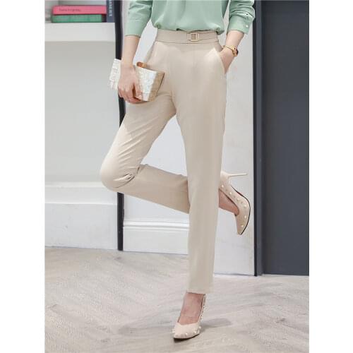 Dushicolorful Women's Business Trousers