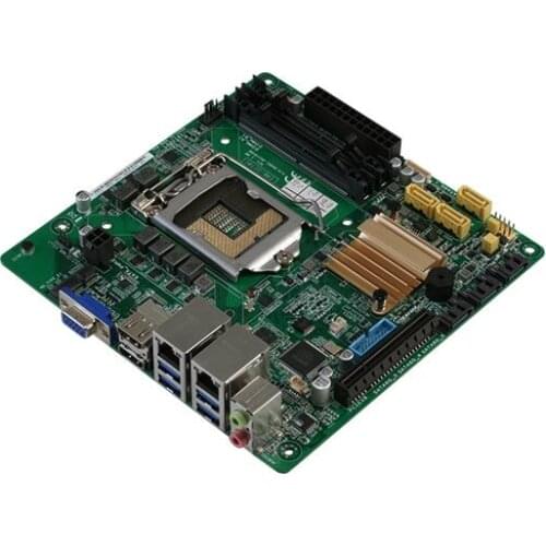 EMB-Q170C New Embedded Industrial Mini-itx Motherboard EMB Q170C Mainboard Q170 LGA1151 socket 6th/7th i7/i5/i3 CPU 2*LAN