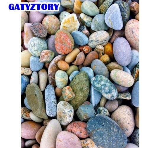 GATYZTORY Painting By Numbers Kits For Adults Children 60x75cm Frame On Canvas Modern Home Wall Decoration Artcraft Oil Pictures