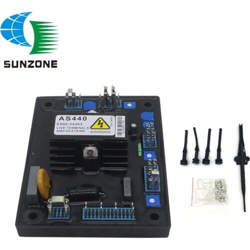 Power Generator AVR AS440 For Brushless Generator Parts Stablizer Voltage Regulator Free Pad Damping Feet