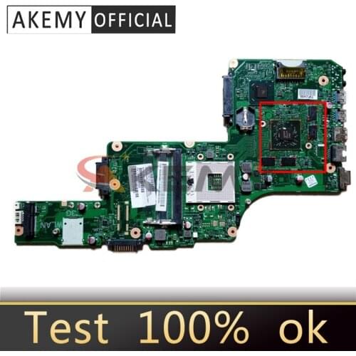 AKEMY For TOSHIBA Satellite L850 6050A2491301-MB-A02 216-0833000 SLJ8E notebook motherboard Mainboard full test 100% work