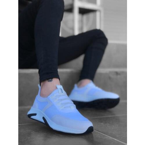 BA0168 Thick Base Style Sneakers White Men Sport Shoe