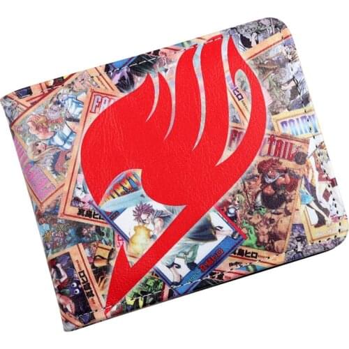 New Arrival Anime Manga Wallet Fairy Tail Natsu Lucy Bifold Purse