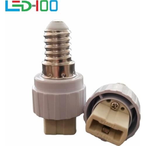 NEW E14 TO G9 adapter Conversion socket High quality material fireproof material socket adapter