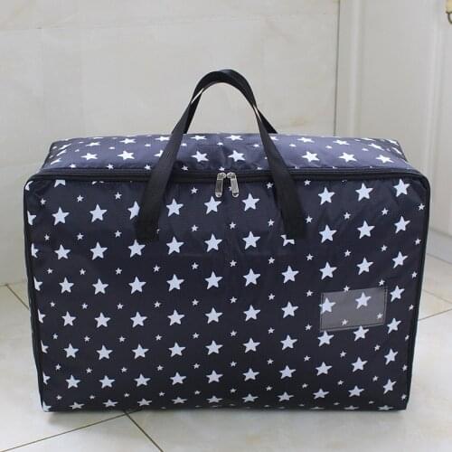 Non-woven Farbic Clothes Storage Bag Thicken Cotton Quilt Storage Organizer Folding Clothing Finishing Bag Home Closet Tidy Case