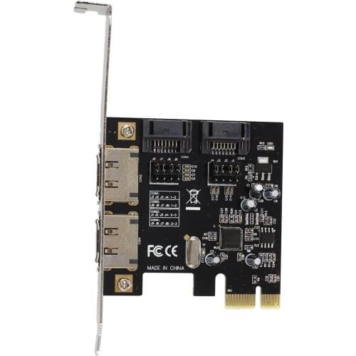 PCI-E PCI-Express to SATA 3.0 eSATA Adapter Converter Extension Card