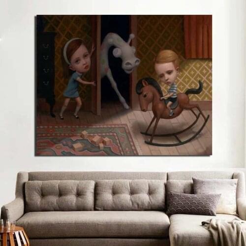 Poster Vintage Abstract Artwork Wall Art Canvas Painting Posters Prints Modern Painting Wall Picture For Living Room Home Decor