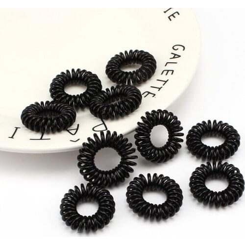 10Pcs Korean Hair Accessories Small Phone Line Headband Hair Rope Cute Girls All-match Elastic Rubber Bands Ponytail Headdress