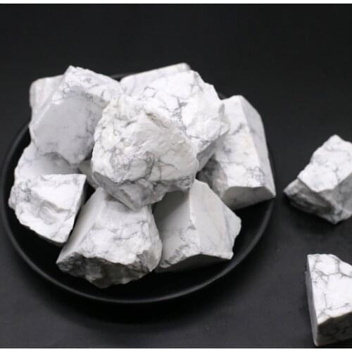 Rough White Turquoise Gravel Rock Rough Stone Nugget Healing crystal for sale