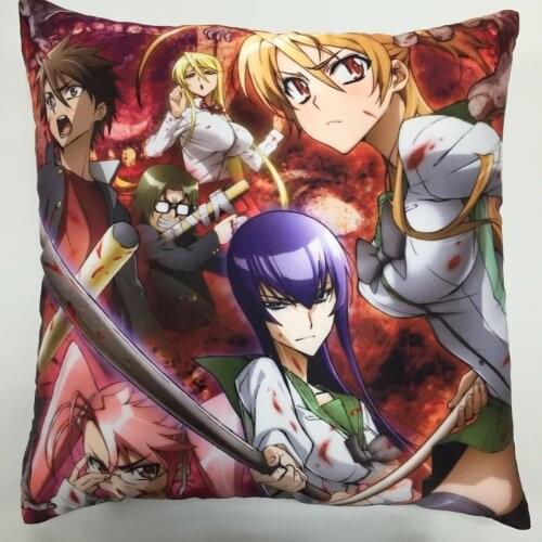Gakuen Mokushiroku HIGHSCHOOL OF THE DEAD Kissen Sitzkissen nur Kissenbezug 218