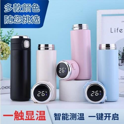420ML Smart Thermos Stainless Steel Water Bottle Led Digital Temperature Display Coffee Thermal Mugs Intelligent Insulation Cups
