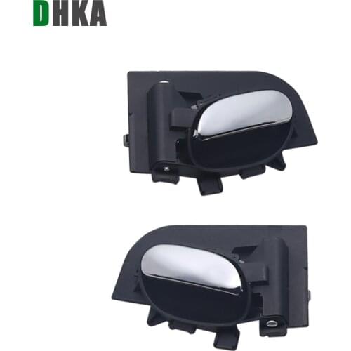 DHKA INSIDE INTERIOR DOOR HANDLE For PEUGEOT 206 207 1998 1999 2000 2001 2002 2003 2004 2005 2006 OEM: RH:9144-80 9143-80 LH:91