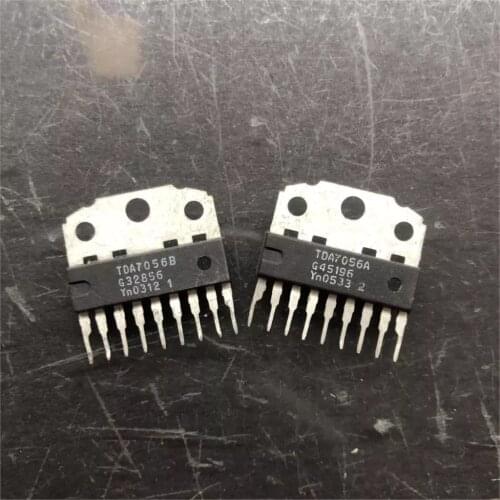 10pcs/lot Manifold TDA7056B TDA7056A TDA7056 audio amplifier ZIP9 cischy