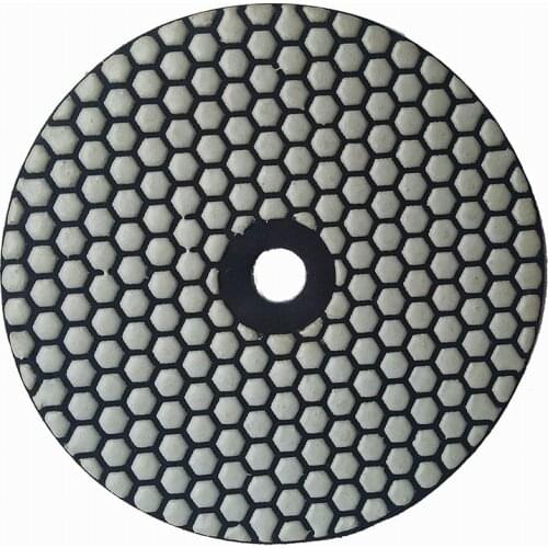 3PCS/Set 7 Inch 180mm Dry Polishing Pad Sharp Type Flexible Diamond Polishing Pad For Granite Marble Stone