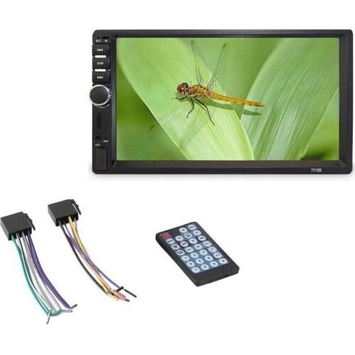 7 Inch Double 7018B 2 DIN Car FM Stereo Radio MP5 Player TouchScreen Multimedia player MP5 Player USB FM