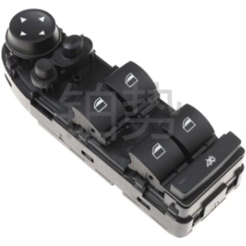 Car Central control switch 2010-b mwX1 E84 20d N47 28iX N52N 25iX 16d 18d 25dX window lift switch glass lift main switch
