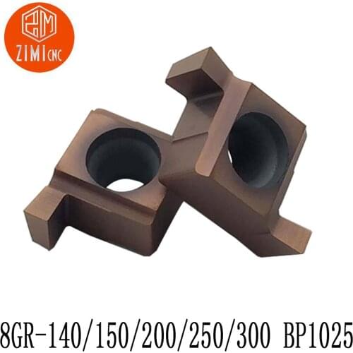 FREE SHIPPING 10pcs 8GR-140 150 200 250 300 BP1025 Carbide insert turning tools Hot selling high quality CNC lathe blade