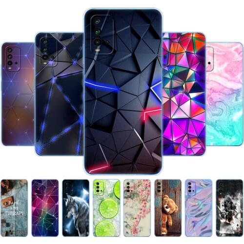 For Xiaomi Redmi 9T Case Silicon Soft Tpu Back For Redmi 9T Phone Cover 6.53 inch global bumper shockproof protective Etui Funda