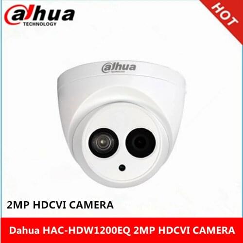 Dahua HAC-HDW1200EQ security Camera 1/2.7" cmos 2Megapixel IR 30M IP67 DH-HAC-HDW1200EQ outdoor HDCVI camera
