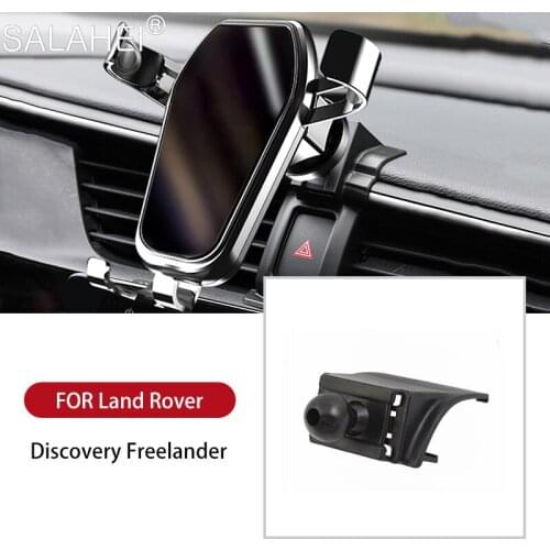 Phone Holder For Land Rover Discovery Freelander Interior Dashboard Air Vent GPS Navigation Accessories Car Mobile Phone Bracket
