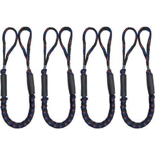 Elastic Stretching Mooring Rope Boat Bungee Dock Line Shock Cord Wharf Docking Rope For Coat Supplies