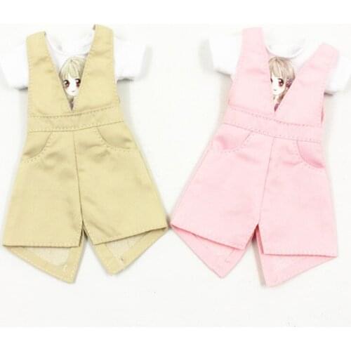 ICY Factory 1/6 bjd suspender skirt with shirt for the fashion dressing azone licca girls toy gift