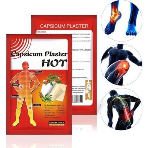 100 bags/lot Chinese Herbal Pain Patch Neck Shoulder Muscle Pain Relieving Arthritis Joint Rheumatism Relief Patch Health Care