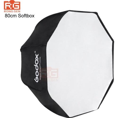 Godox 80cm/31.5in Universal Pro Studio Photo Flash Speedlite Softbox Umbrella Reflector for Canon Nikon Sony Yongnuo Speedlight