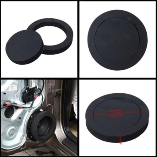 Car Sound Insulation Ring Audio Speaker Improve Sound Quality Sound Self Adhesive Insulation Seal Ring Car Accessories