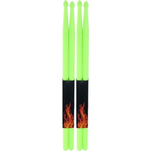 5A Luminous Light Up Drum Sticks, Luminous Light Up Drumsticks, Bright Luminous Nylon Drum Sticks